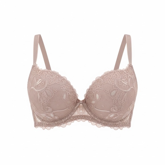 Rene Rofe Lace Underwire Bra - Taupe size 32A NWT - Picture 1 of 7